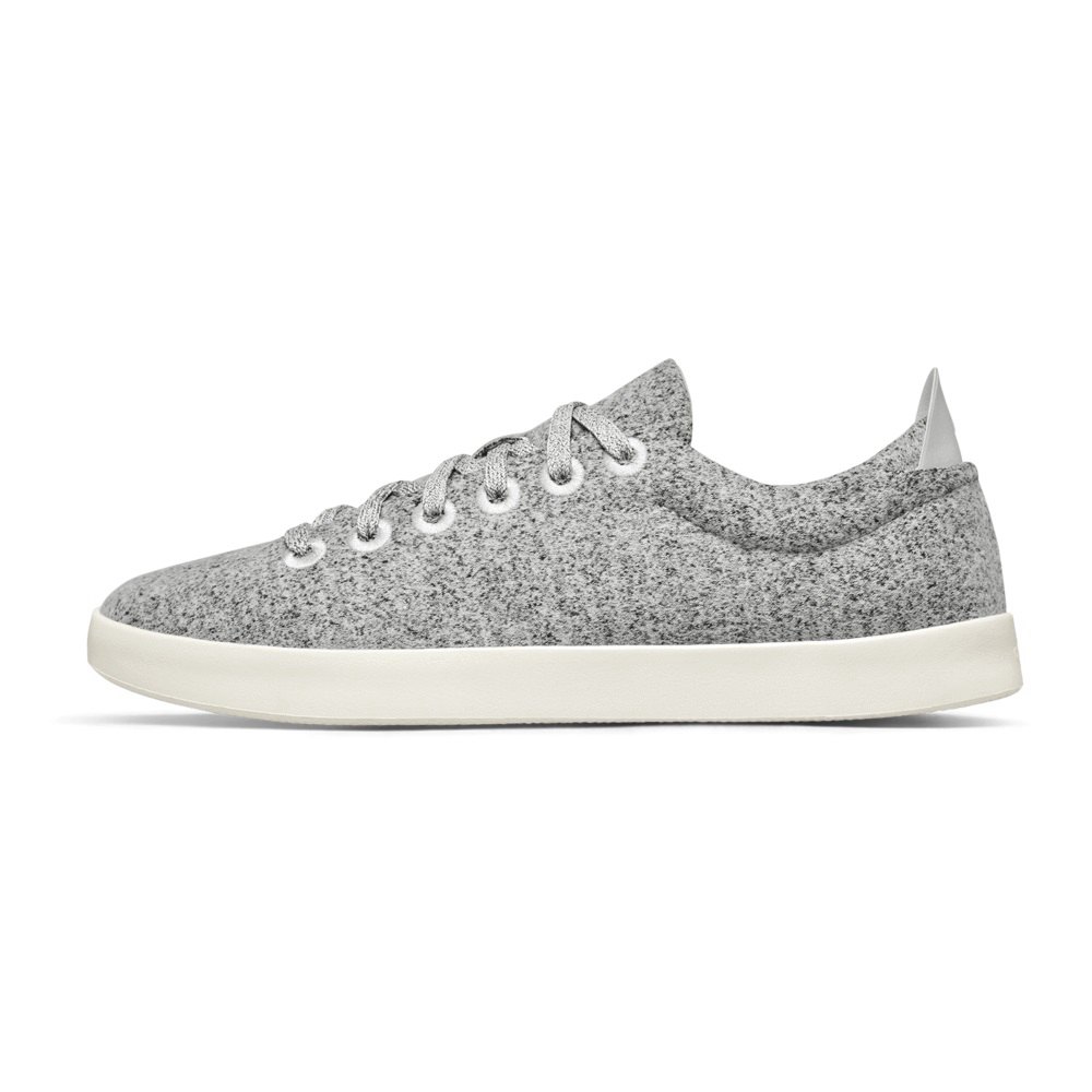 Allbirds Men\'s Sneakers Grey - Wool Pipers - 58194MJST